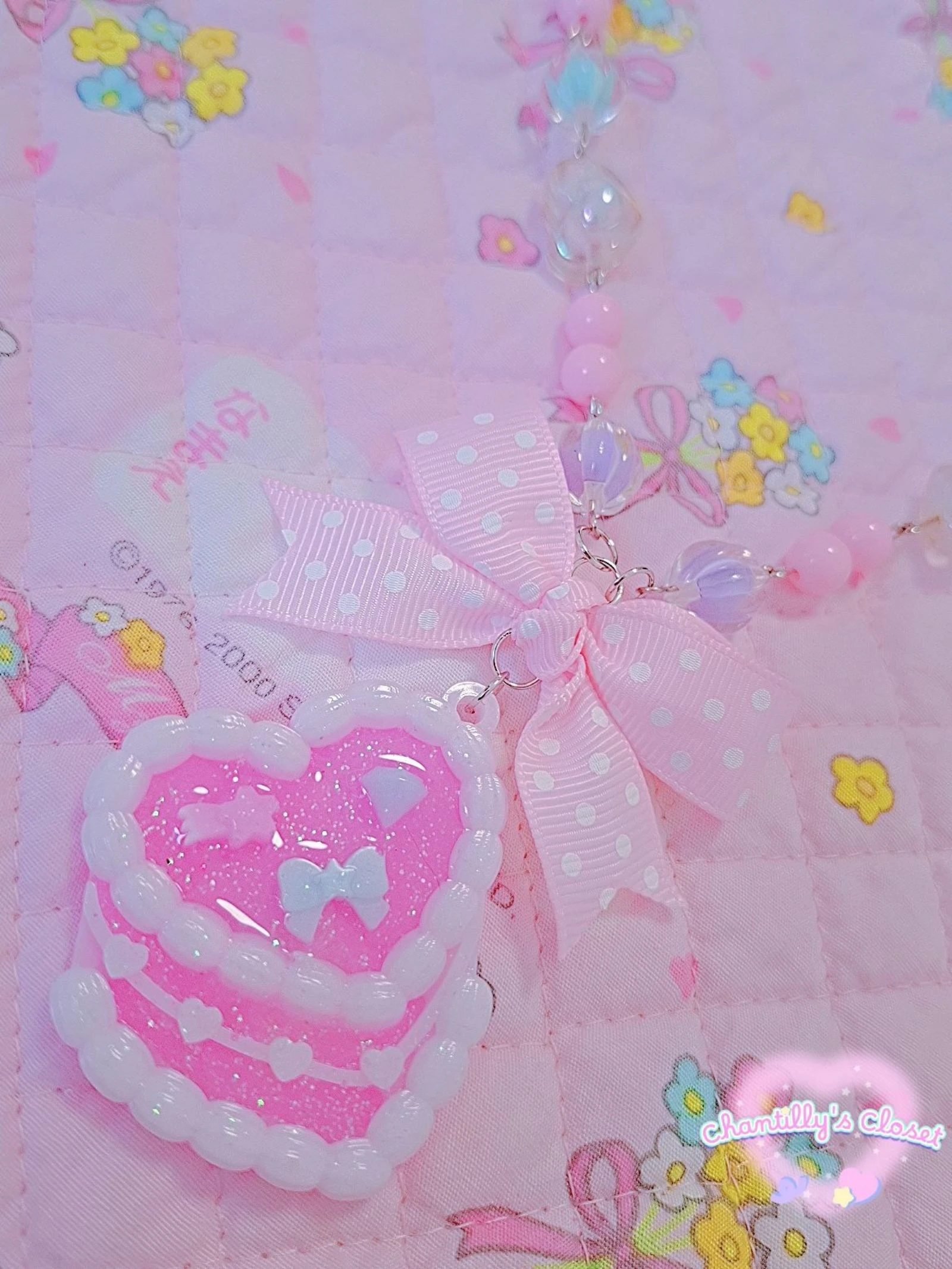 Colar de Bolo de Aniversário Vintage – photo 2